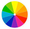 Found Object Color Wheel